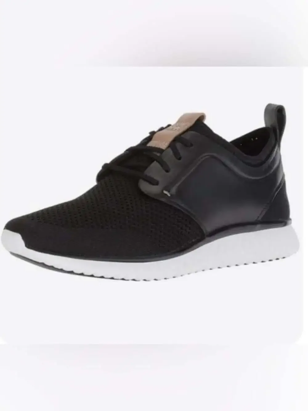 🏷️ Cole Haan Grand Motion Knit Mens Dress Sneakers Black C26395 Size 8M
